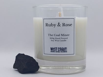 The Coal Miner - 200g Candle