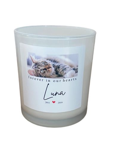 Customised Pet Remembrance Candle