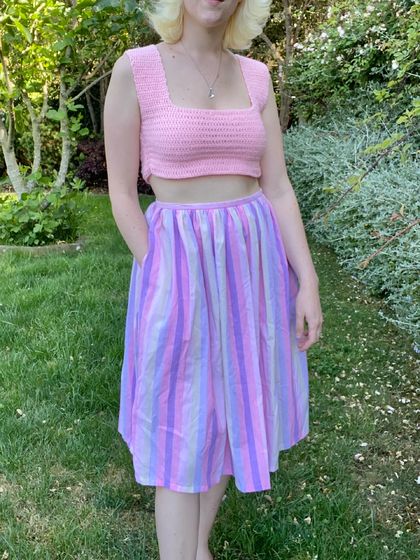 Striped Skirt (sizes 10 & 16)