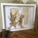 Natural framed name decorative piece - M