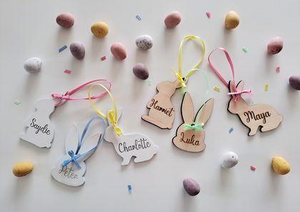 Easter Bunny Gift Tags | Set of 6
