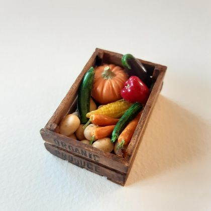 Miniature Vegetable Crate