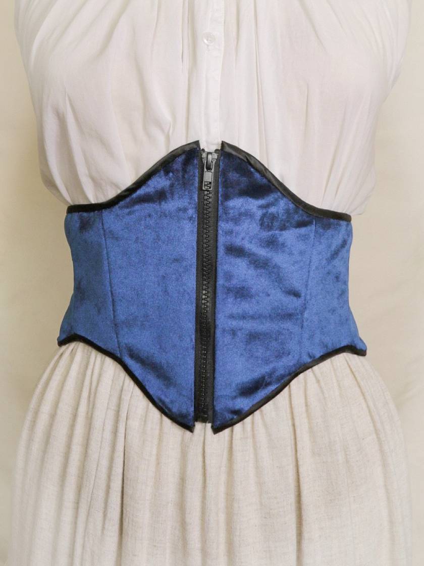 Blue 2024 corset belt