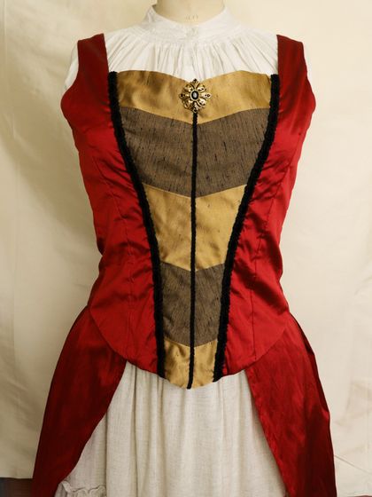 Victorian Bodice and Over Skirt - Size 10 UK