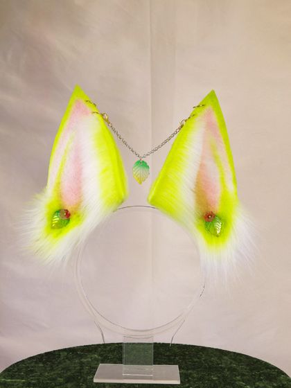 Green Fairy Hound Fur Ears