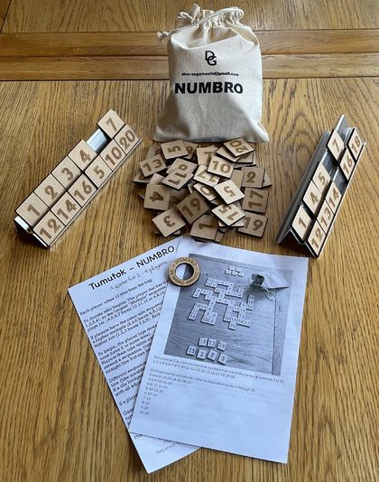 “NUMBRO” - strategy with numbers - FREE DELIVERY.