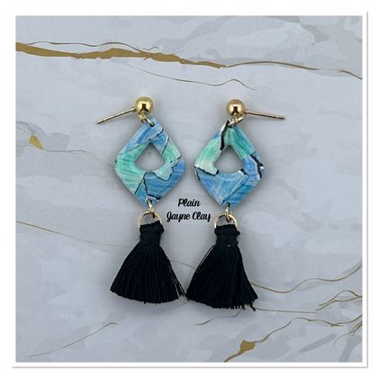 ‘Beach Vibes’ Polymer Clay Earrings