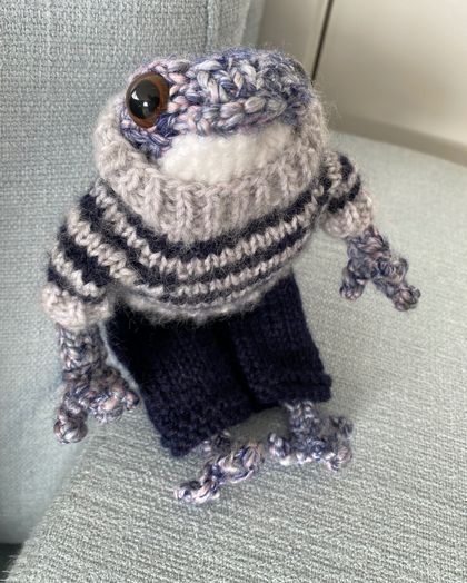 Knitted Frog No.21