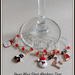 Wine Glass Markers XMAS Collection_Holiday Drink Markers (Set of 5 pcs )