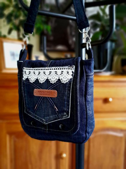 Beautiful & Unique Denim shoulder Bag