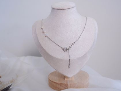 Star Tassel and Pearl Necklace