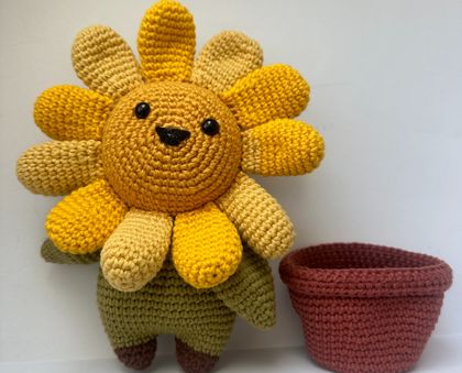 Crochet Flower Handmade Toy