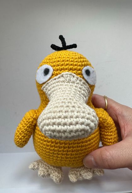 Psyduck Crochet Toy Amigurumi Pokémon