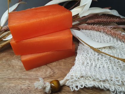Shea Butter / Sweet Orange/ Hand Crafted Natural soap
