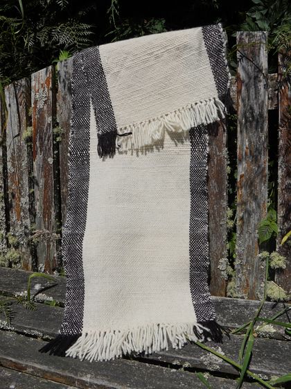 Hand-woven Pure Wool Table Runner