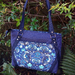 Passionflower Tote Blue