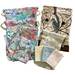 Botanical Furoshiki Bundle Mix with Gift fabric Bags