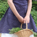 Simple Linen Apron With Pockets