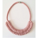 LOOPEY LISA rope necklace - pink