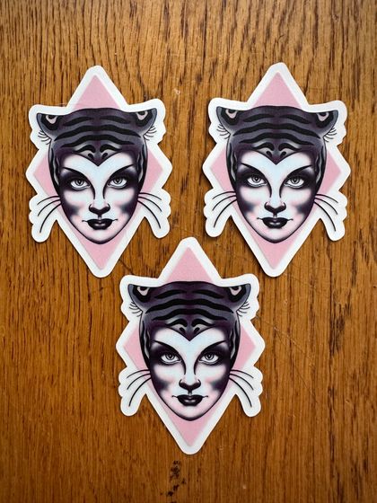 Kitty Darling Vinyl Sticker
