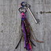 Hamsa Hand Boho Tassel Keychain