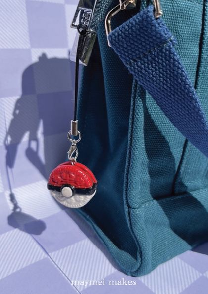 Pokemon Ice cream/Oreo Clay Keychain Charms 