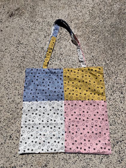 Cute Starry Patches Tote Bag