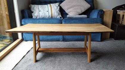Coffee Table with slab top