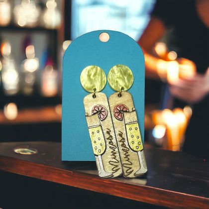 Earrings: Cocktail - Mimosa