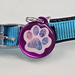 Purple Paw Dog Tag