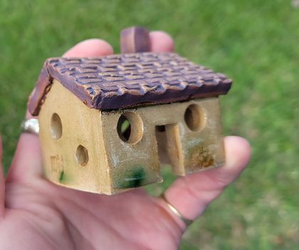 Small stoneware house