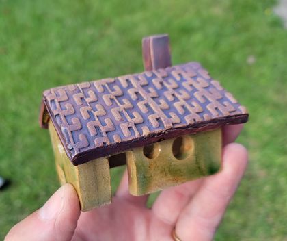 Small stoneware house