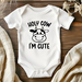 Baby Onesie / Baby Bodysuit / Baby Vest – All sizes – Holy Cow I'm Cute