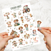 Sticker Sheet - Farm Life - Printed - Sheet of 20