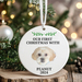 Personalised Keepsake Pet 1st Christmas Gift, Dog First Christmas Ornament, Cat First Christmas Decoration