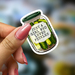 Just a Girl who loves Pickles - Die-cut sticker - 5cm-6cm