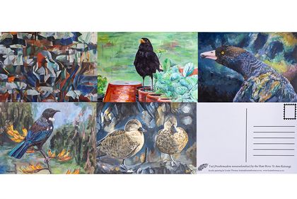 Art Postcards - set of five