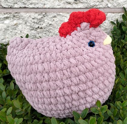 Crochet Brown Chicken