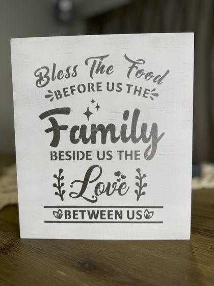 Family blessing sign