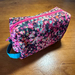 Floral boxy pouch