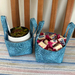 Mini baskets, blue 