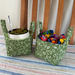 Mini baskets, green 