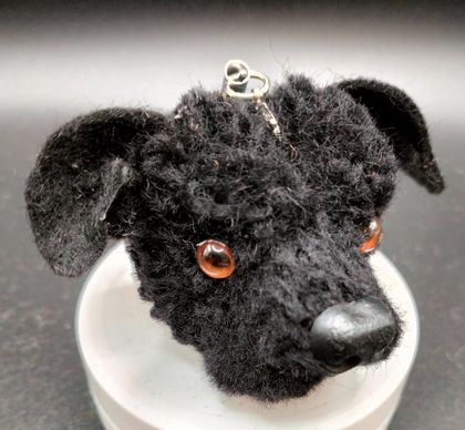 Pompom strap Pit Bull Black D28b