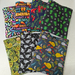 Padded book sleeve ~ Kiwiana prints