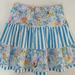 Girls 3 tiered skirt~Mermaids and stripes print