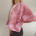 Kimono Shawl Cotton/ Linen- "Palm Springs"