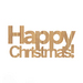 EcoChristmas Happy Christmas! Bamboo Wall Decoration