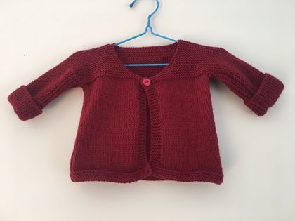 Knitted Baby Cardigan