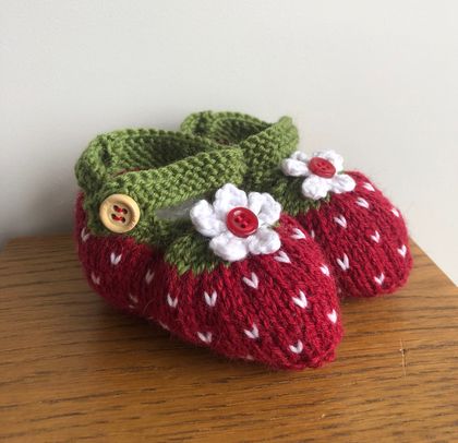 Booties ‘Strawberry’ 