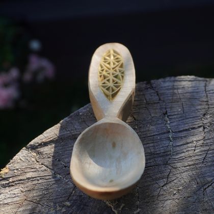 Hand Carved Olive Wood Spoon